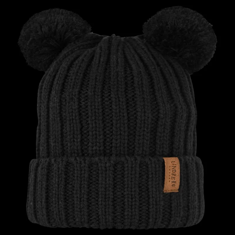Lindberg Roxtuna Pompom Hat Black Svart Sale