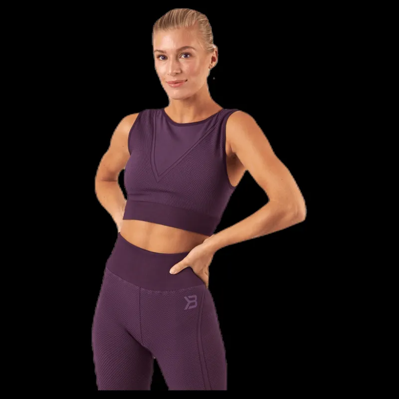 Better Bodies Roxy Seamless Top Purple Lila Discount