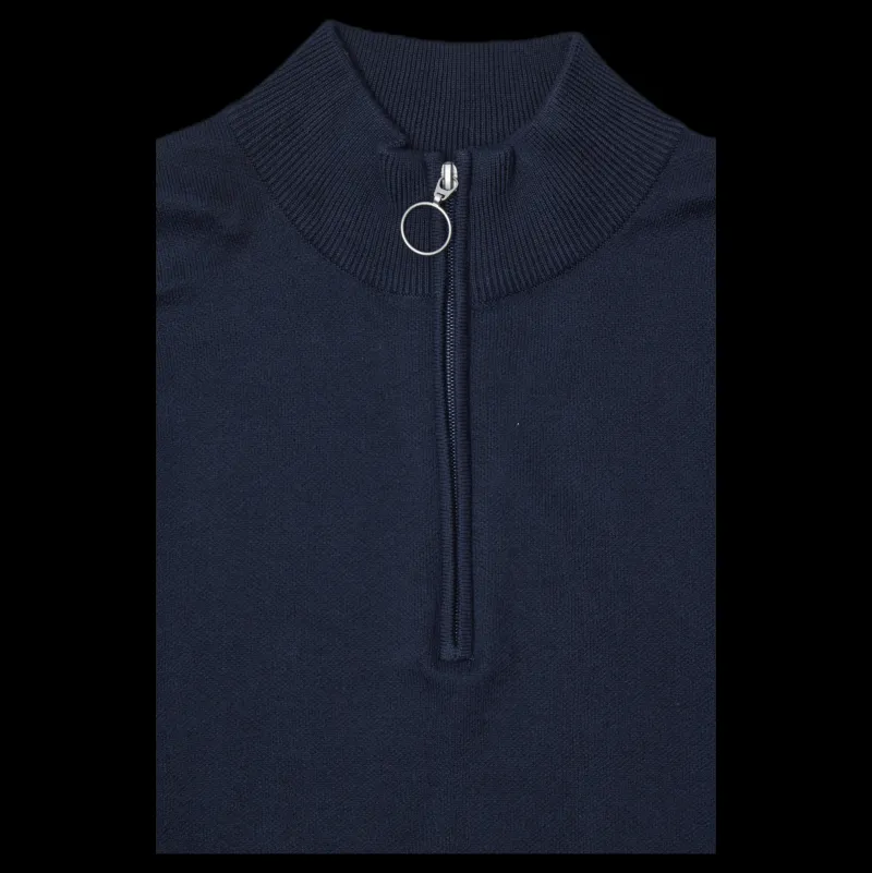 Jack & Jones Roy Knit High Neck Zip Navy Blazer Blå