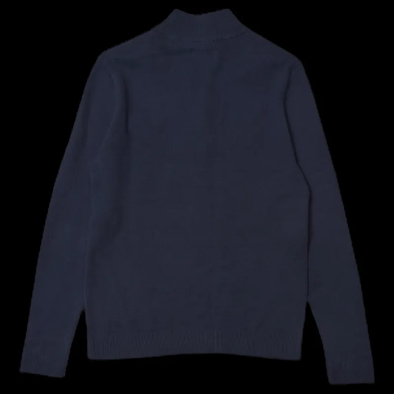 Jack & Jones Roy Knit High Neck Zip Navy Blazer Blå