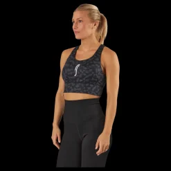RS Sports Bra Leopard Svart Discount