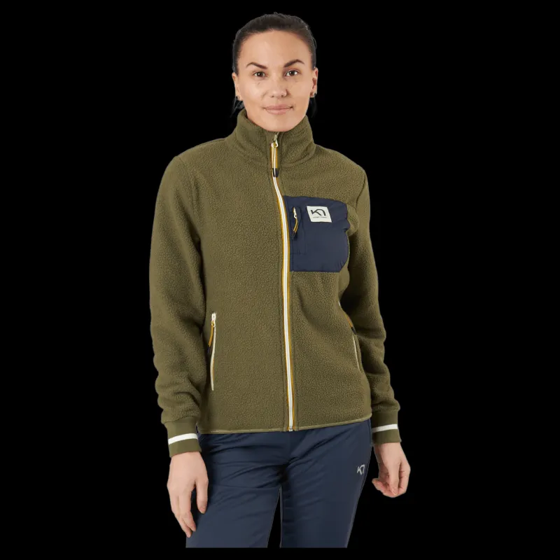 Online Kari Traa Röthe Midlayer Tweed Grön