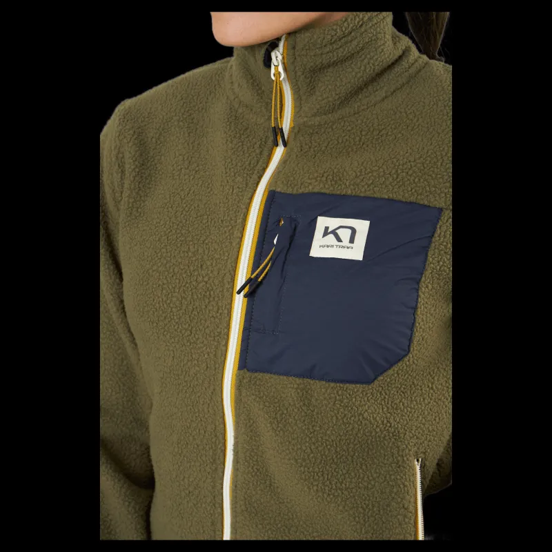 Online Kari Traa Röthe Midlayer Tweed Grön