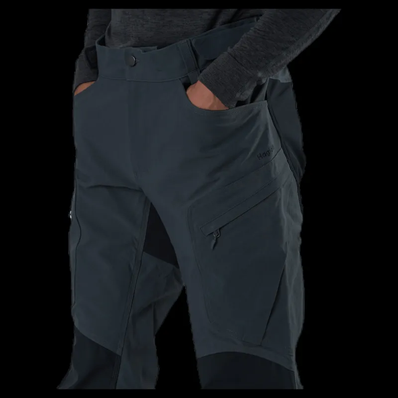 Haglöfs Rugged Mountain Pant Black/Grey Svart och Grå New