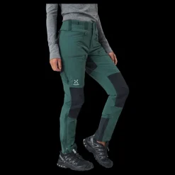 Haglöfs Rugged Standard Pant Women Fjell Green/true Black Grå Discount