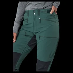 Haglöfs Rugged Standard Pant Women Fjell Green/true Black Grå Discount