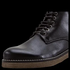 Best Sneaky Steve Rummy Leather Boots Black Svart