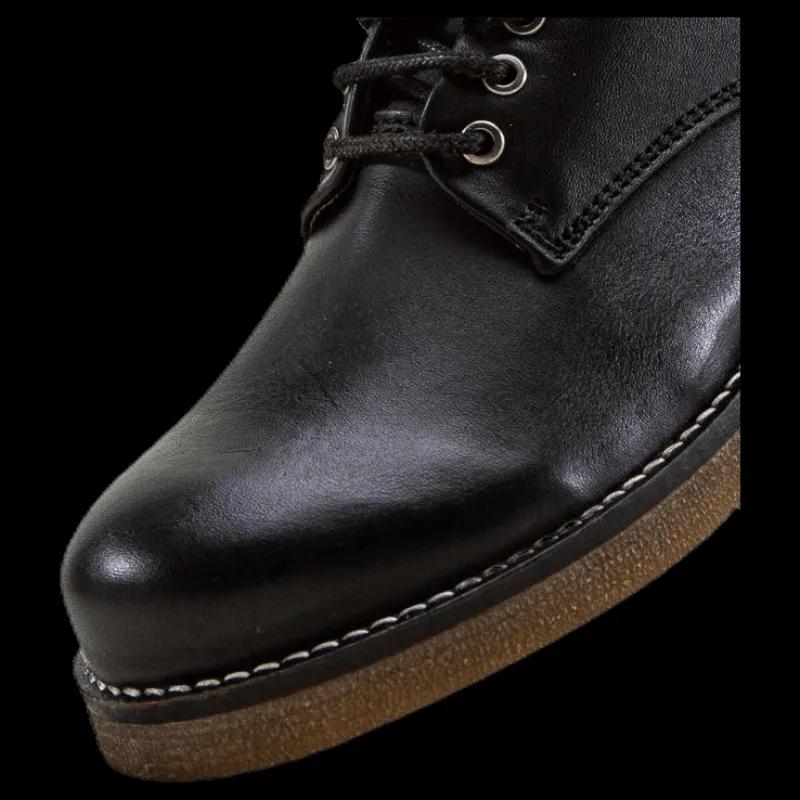 Best Sneaky Steve Rummy Leather Boots Black Svart