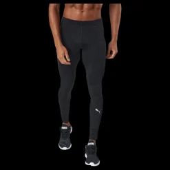 Online Puma Run Brushed Long Tight M Black Svart