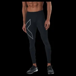 2XU Run Dash Compr Tights Black/Silver Svart och Silver Sale