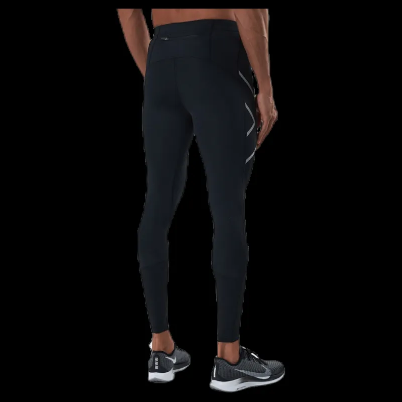 2XU Run Dash Compr Tights Black/Silver Svart och Silver Sale