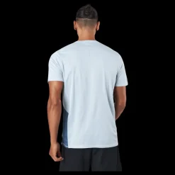 Sale Puma Run Favorite Ss Tee Platinum Grey-sky Evening Blå