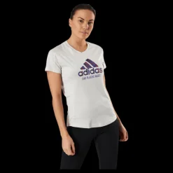 Clearance adidas Run For The Oceans Graphic Tee Alumina Vit