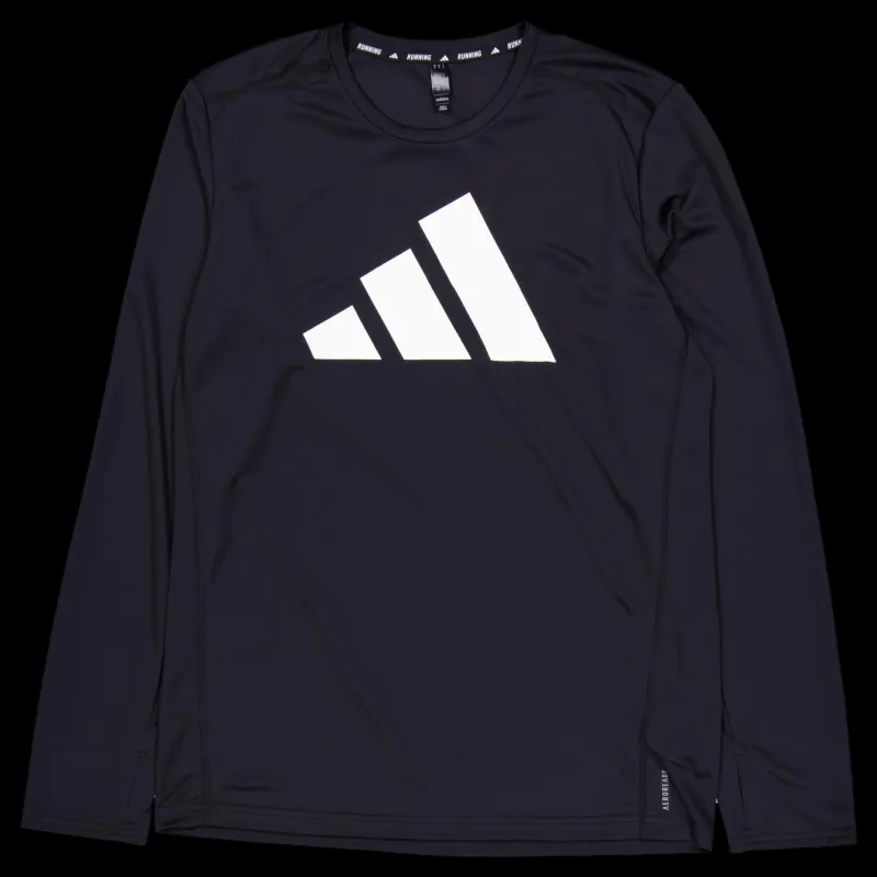 adidas Run It Long Sleeve Long-Sleeve Top Black Svart Clearance