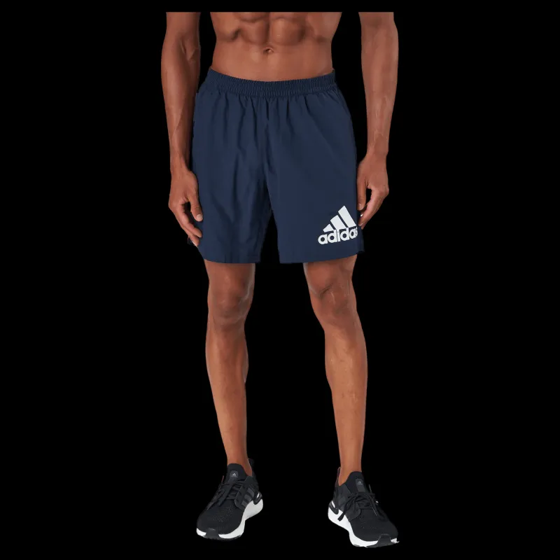 adidas Run It Short M Legink Blå Outlet