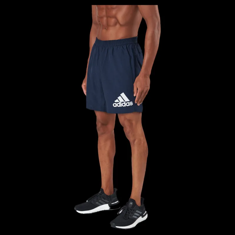 adidas Run It Short M Legink Blå Outlet