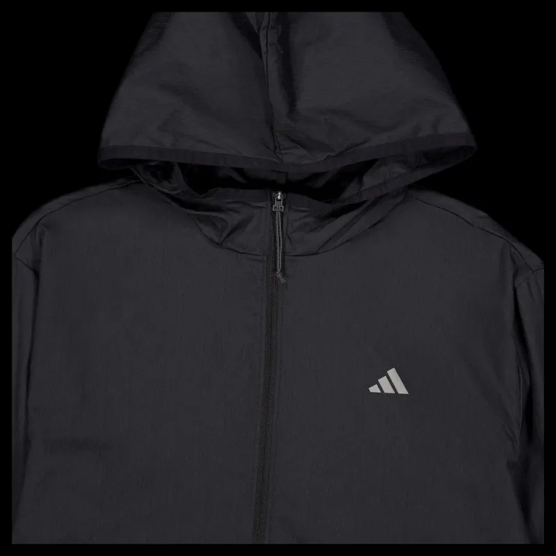adidas Run It Windbreaker Black Svart Discount