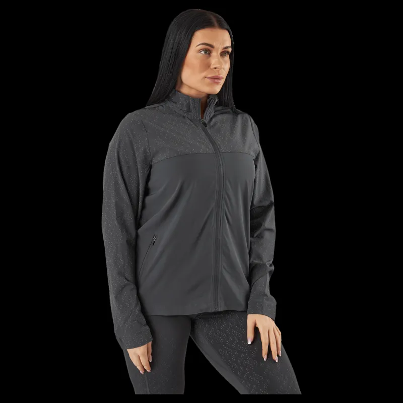 BLACC Run Reflective Jacket Black / Grey Grå Clearance