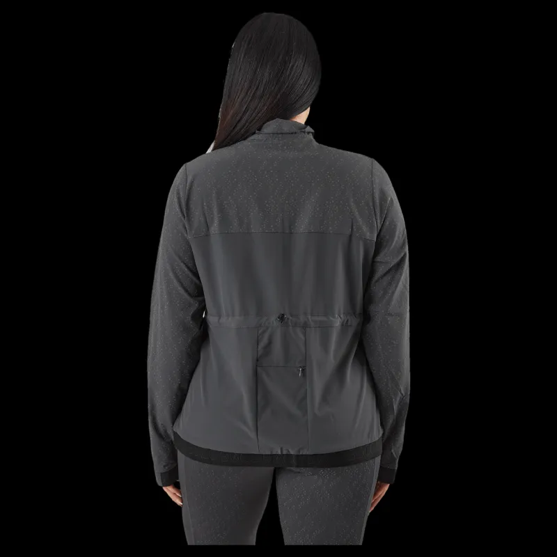 BLACC Run Reflective Jacket Black / Grey Grå Clearance