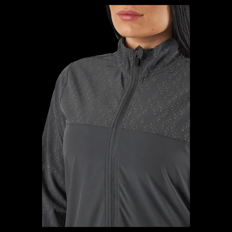 BLACC Run Reflective Jacket Black / Grey Grå Clearance
