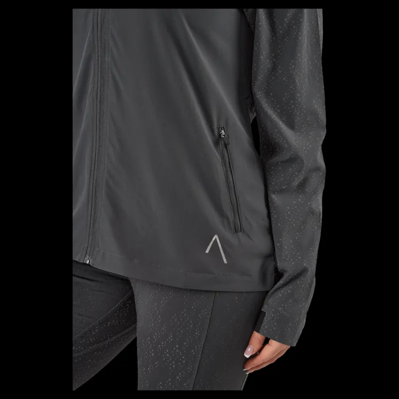 BLACC Run Reflective Jacket Black / Grey Grå Clearance