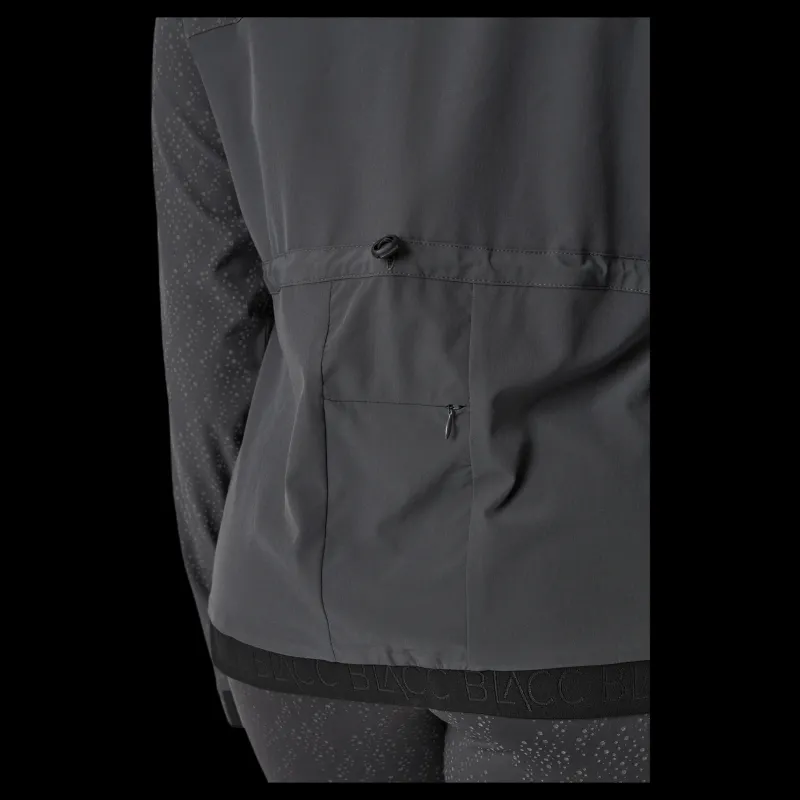 BLACC Run Reflective Jacket Black / Grey Grå Clearance