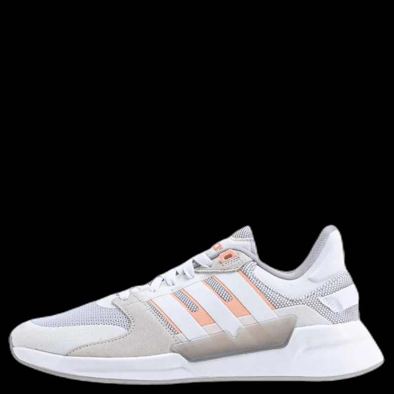 Clearance adidas Run 90s Shoes Cloud White / Cloud White / Glow Pink Grå
