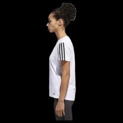 adidas Run 3S Tee W White/Black Vit