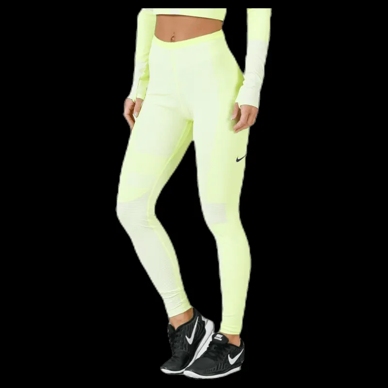 Nike Run Tech Pack Knit Tight White/Green Gul Online