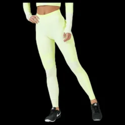 Nike Run Tech Pack Knit Tight White/Green Gul Online