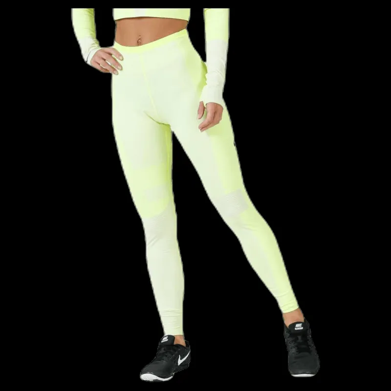 Nike Run Tech Pack Knit Tight White/Green Gul Online
