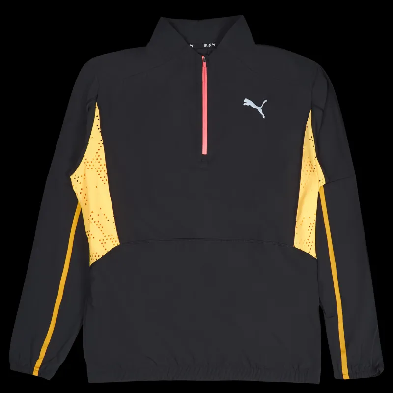 Puma Run Ultraweave S Jkt Black - Sun Stream Svart Hot