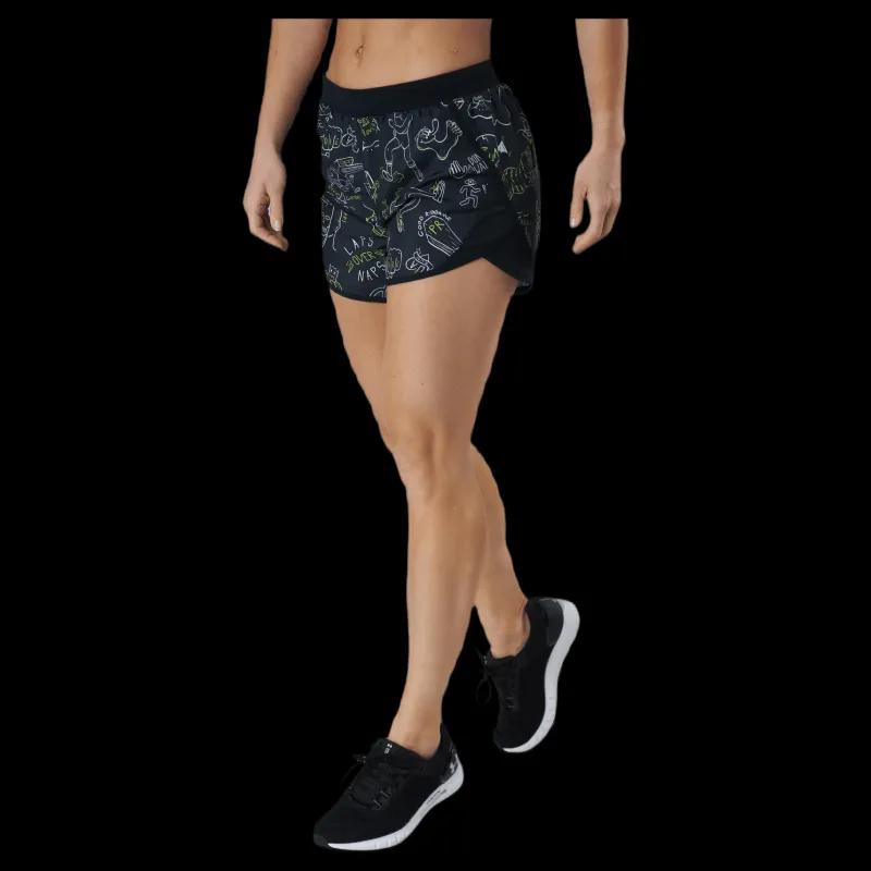 Under Armour Run Ur Face Off Short Black Svart