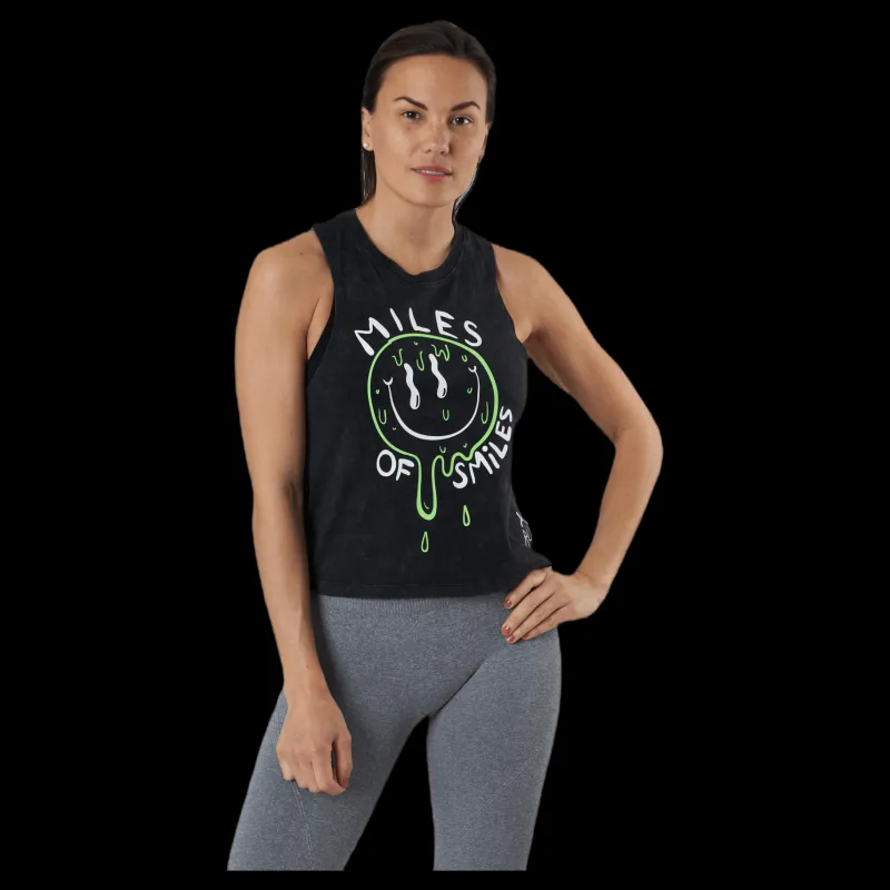 Under Armour Run Ur Face Off Tank Black Svart Outlet