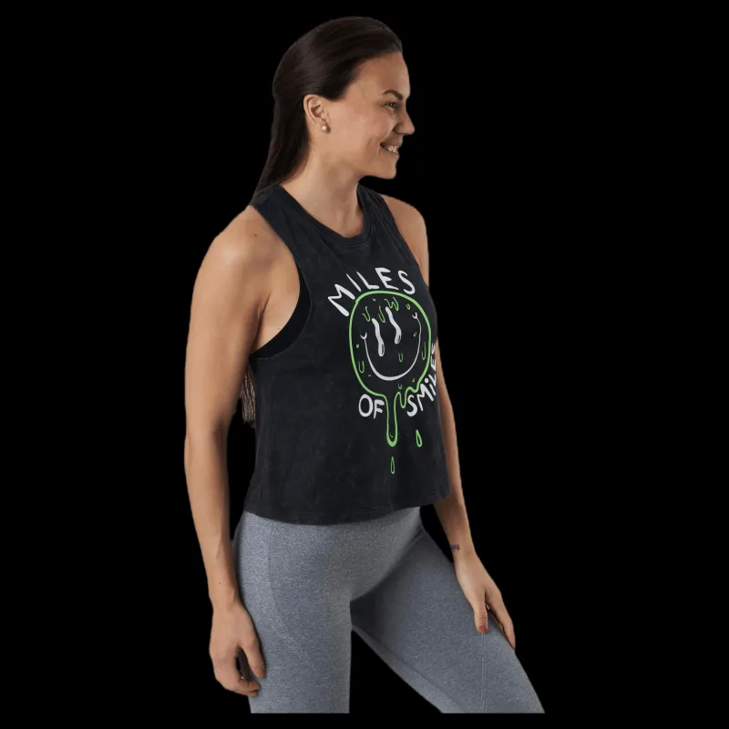 Under Armour Run Ur Face Off Tank Black Svart Outlet