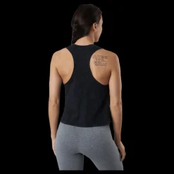 Under Armour Run Ur Face Off Tank Black Svart Outlet