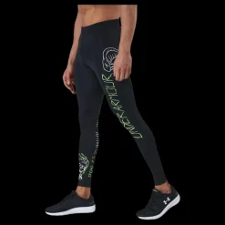 Under Armour Run Ur Face Off Tight Black Svart Hot