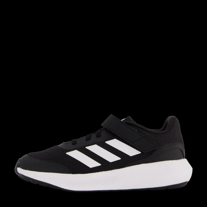 Hot adidas RunFalcon 3.0 Elastic Lace Top Strap Shoes Core Black / Cloud White / Core Black Svart