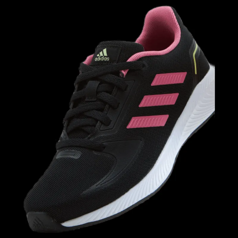 adidas Runfalcon 2.0 Shoes Core Black / Rose Tone / Pulse Yellow Svart New
