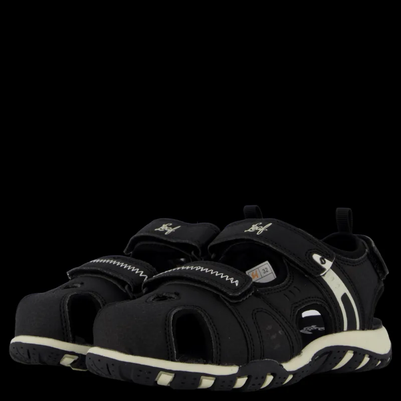 Leaf Runn Black Svart
