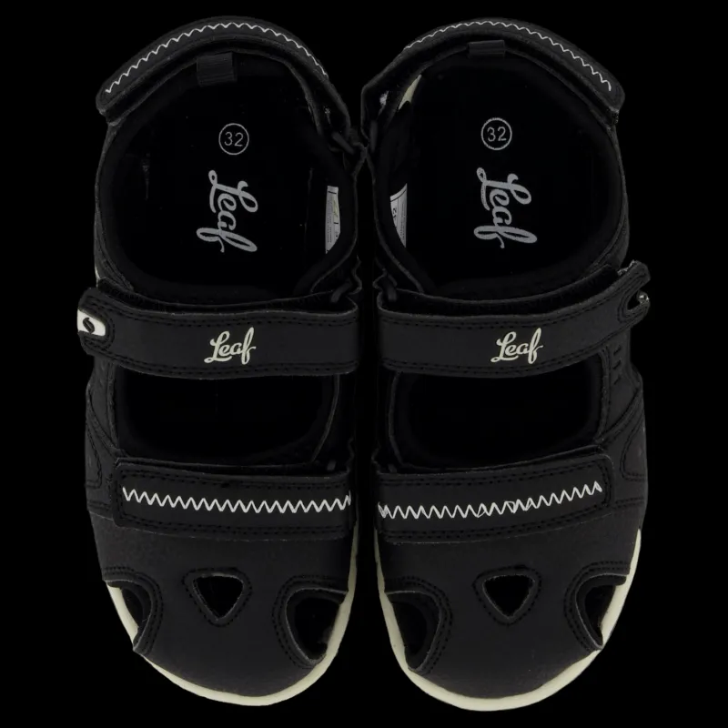 Leaf Runn Black Svart