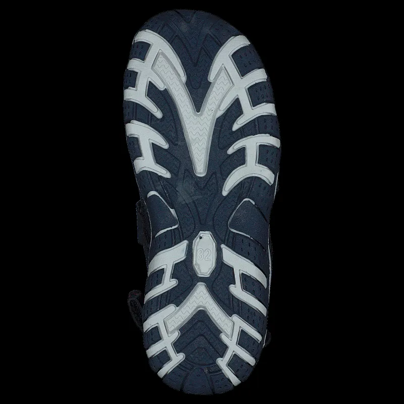 Leaf Runn Navy/orange Blå Outlet