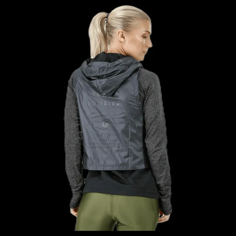 Discount Nike Running Division RPL Vest Black Svart