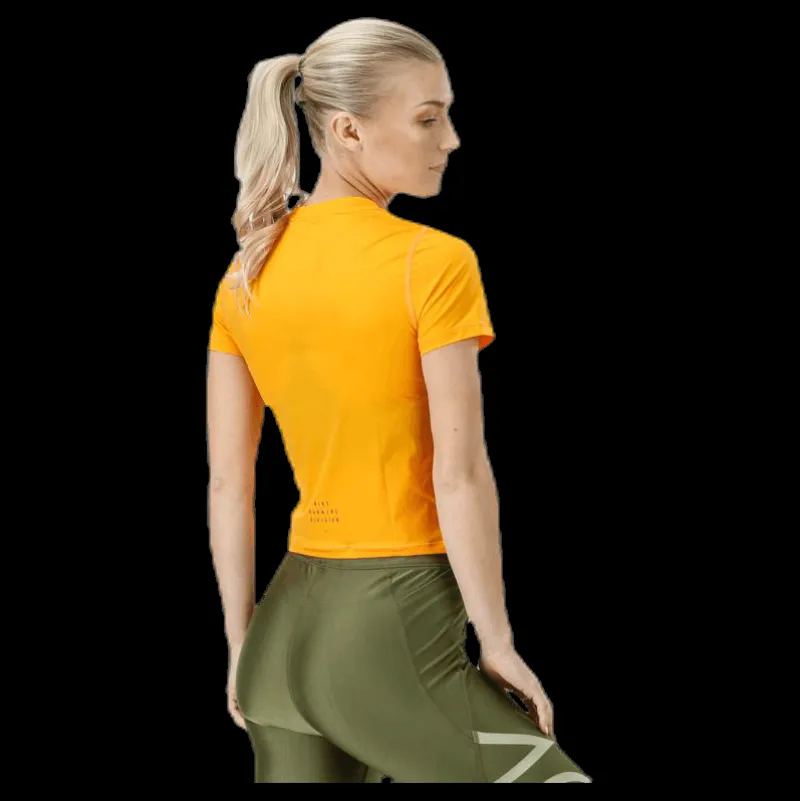Nike Running Division Top Crop Orange Online