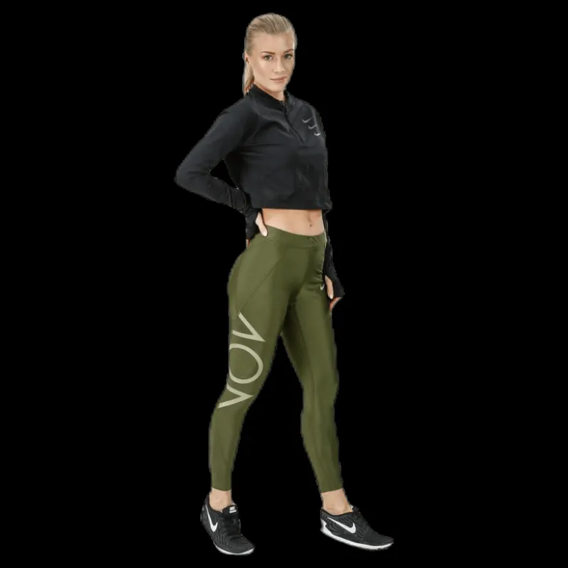 Nike Running Division Warm Top Crop Black Svart New