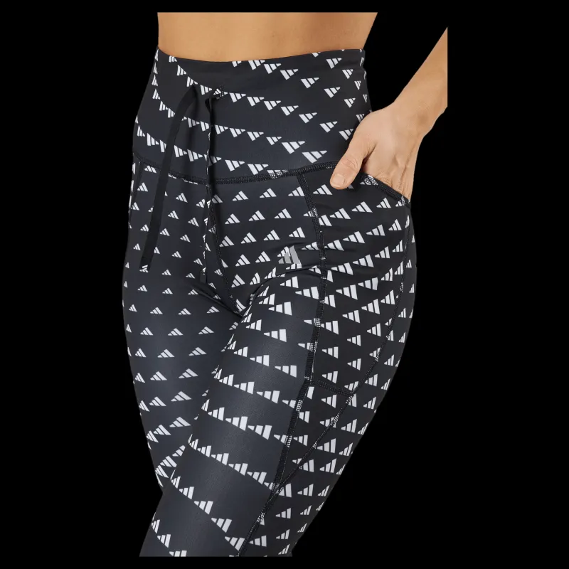 adidas Running Essentials Brand Love 7/8 Leggings White Vit Outlet