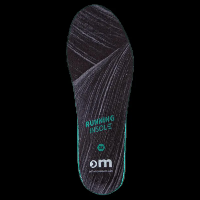 Ortho Movement Running Insole Black Svart