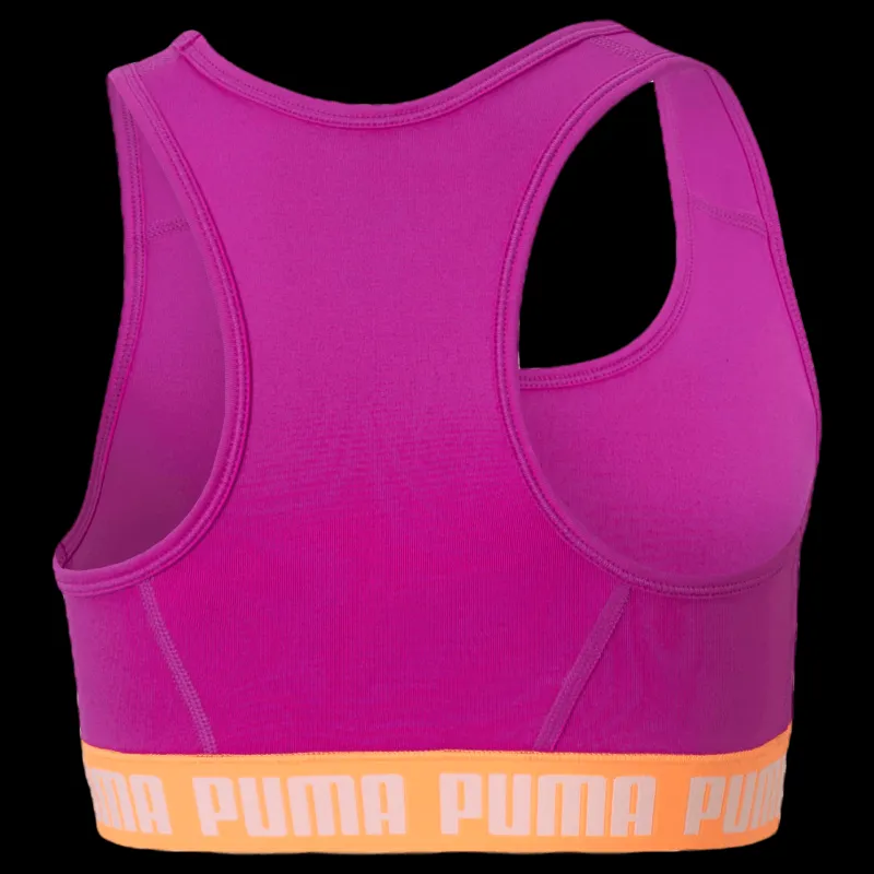 New Puma Runtrain Bra Top G Deep Orchid Rosa