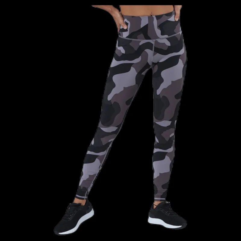 Under Armour Rush Camo Legging Purple Lila New