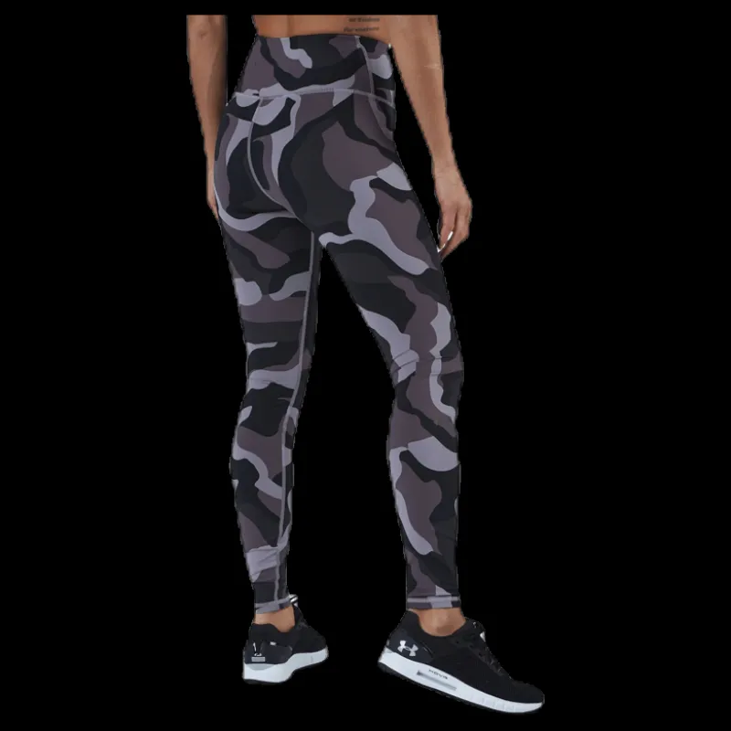 Under Armour Rush Camo Legging Purple Lila New